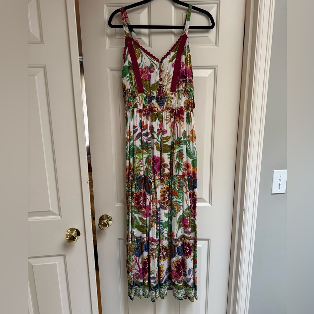 Boho Floral Maxi Dress